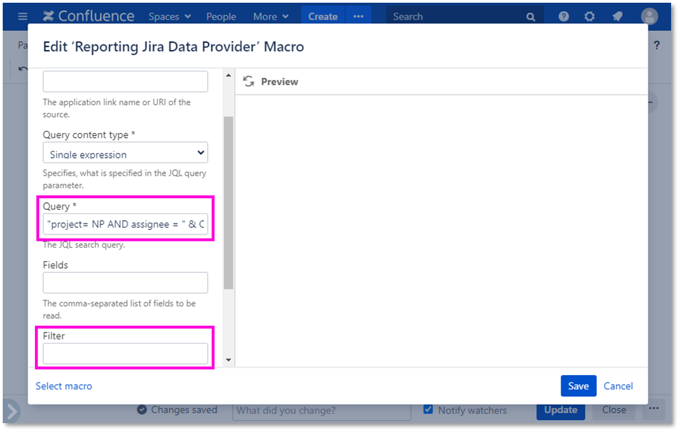 Example: Listing Jira issues by assignee: We are not limiting the number of results with any small